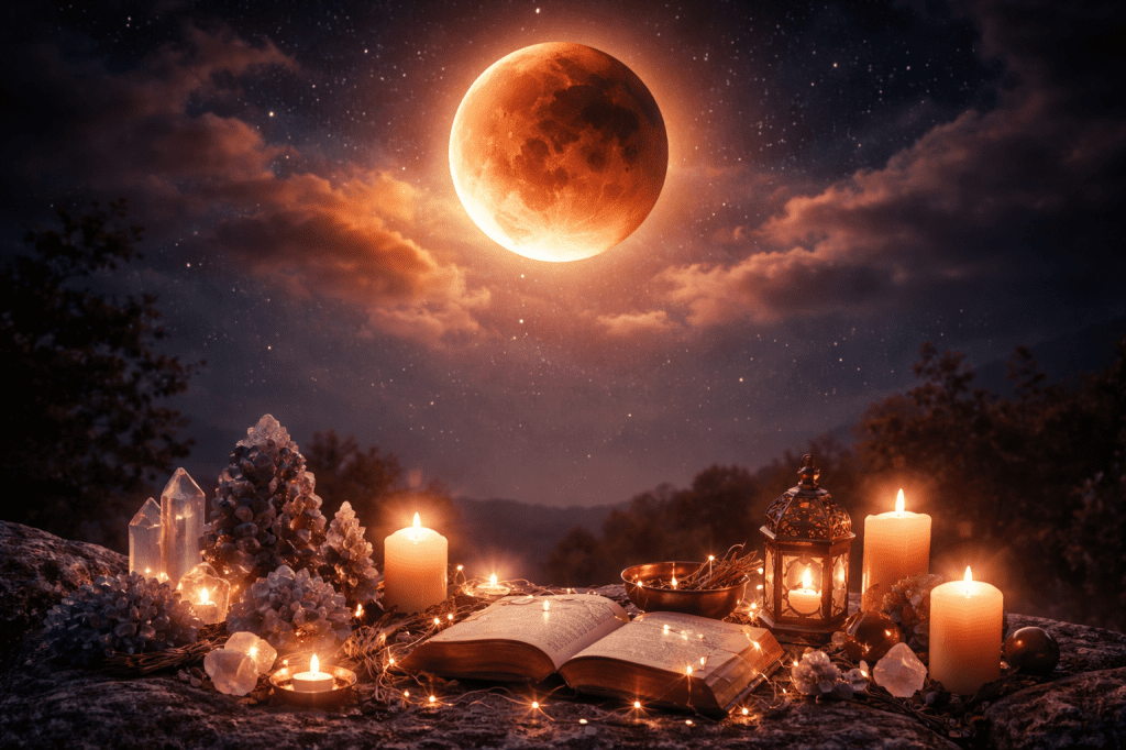 Éclipse lunaire de mars 2026: comment traverser l’intensité énergétique, retrouver son axe intérieur