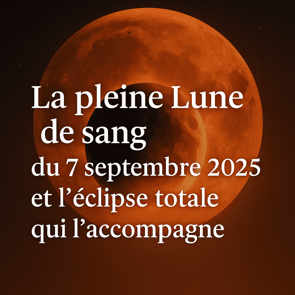 La pleine Lune de sang du 7 septembre 2025 et l'éclipse totale qui l'accompagne