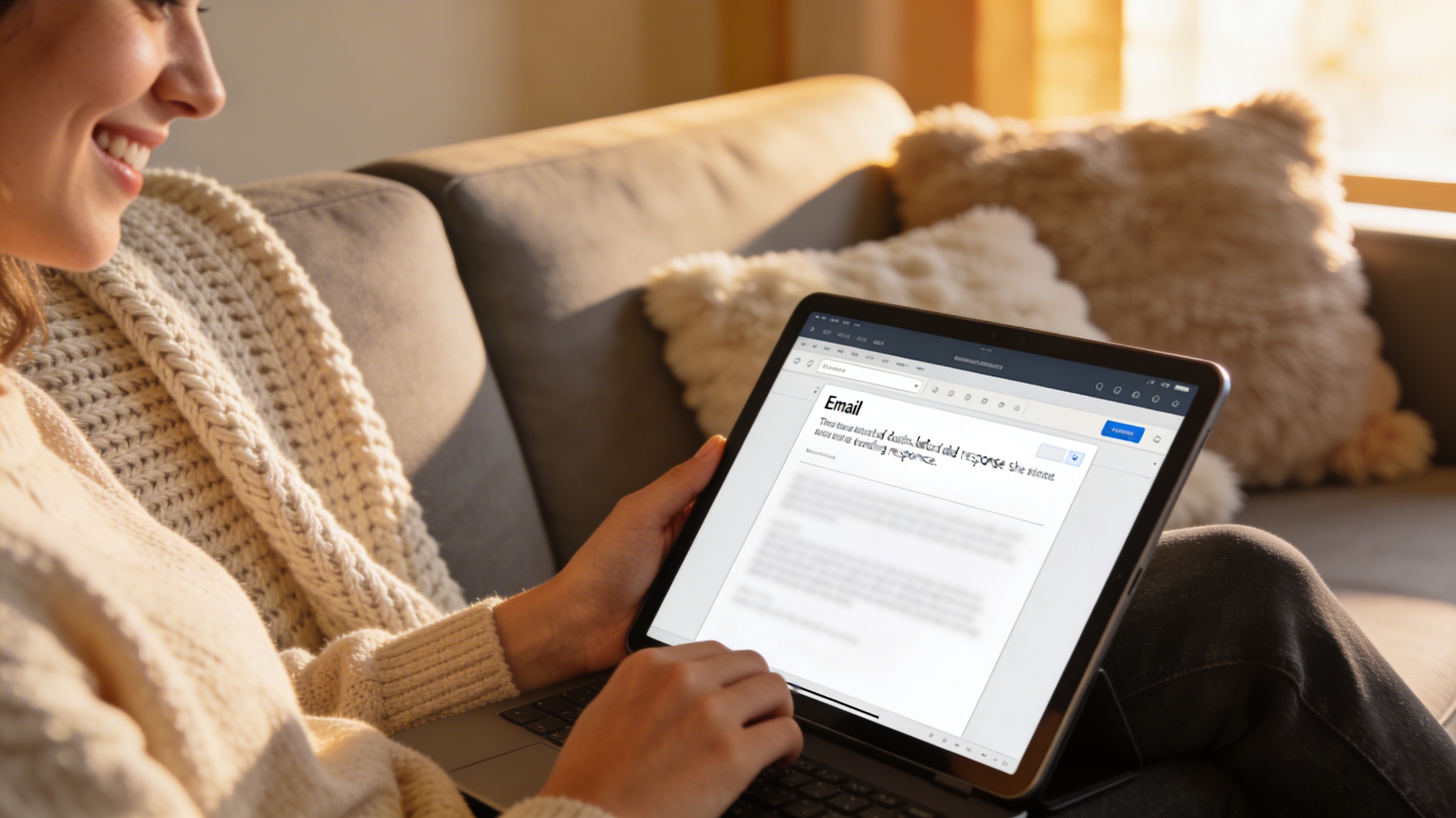 Ambiance spirituelle illustrant les bénéfices d'une réponse de voyance par mail