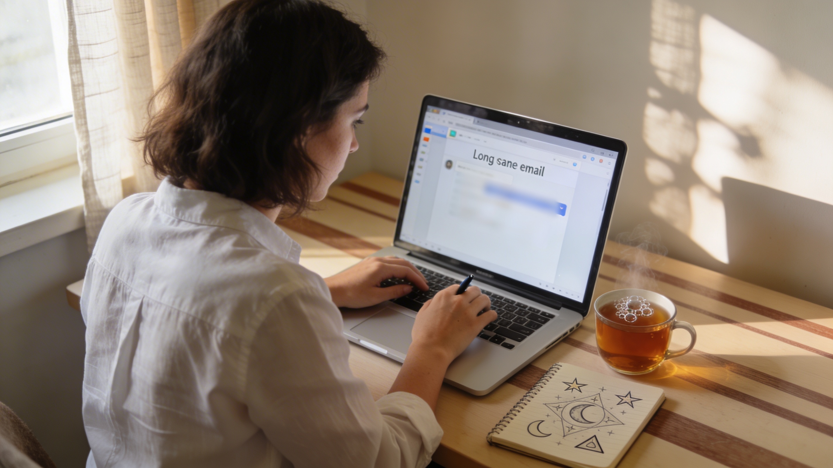 Consultation de voyance par mail dans un univers mystique violet et or