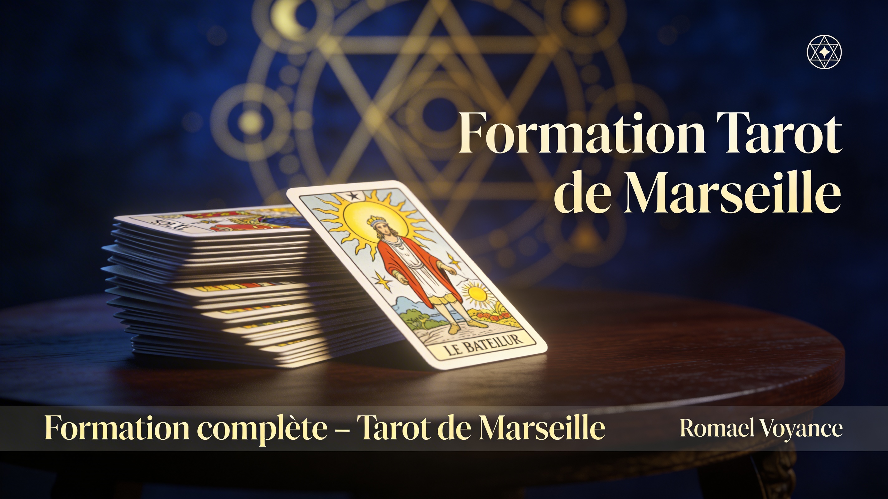 Illustration de la formation en ligne au Tarot de Marseille